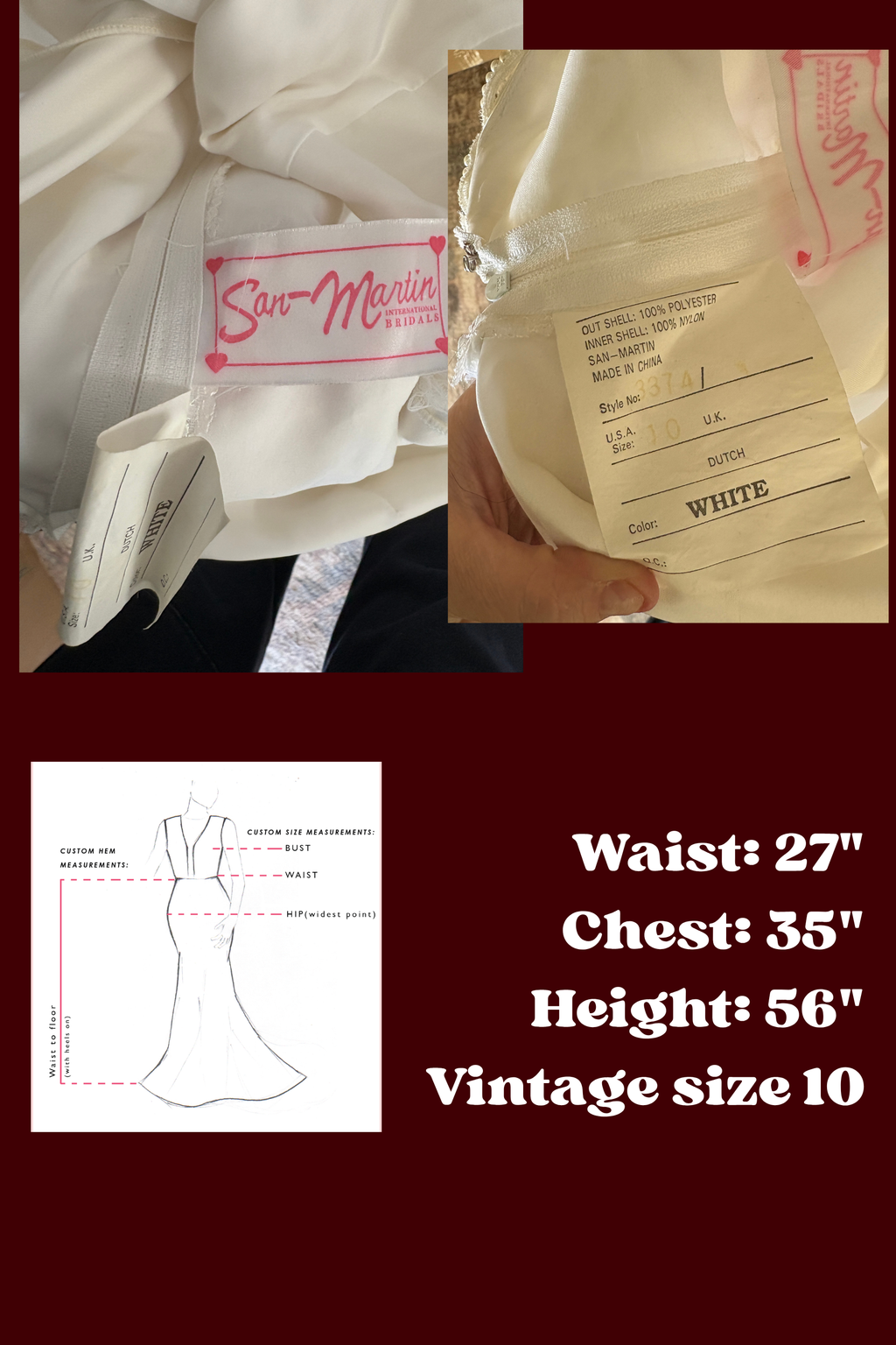 Beaded Vintage Cinderella Wedding Dress with Tulle Skirt