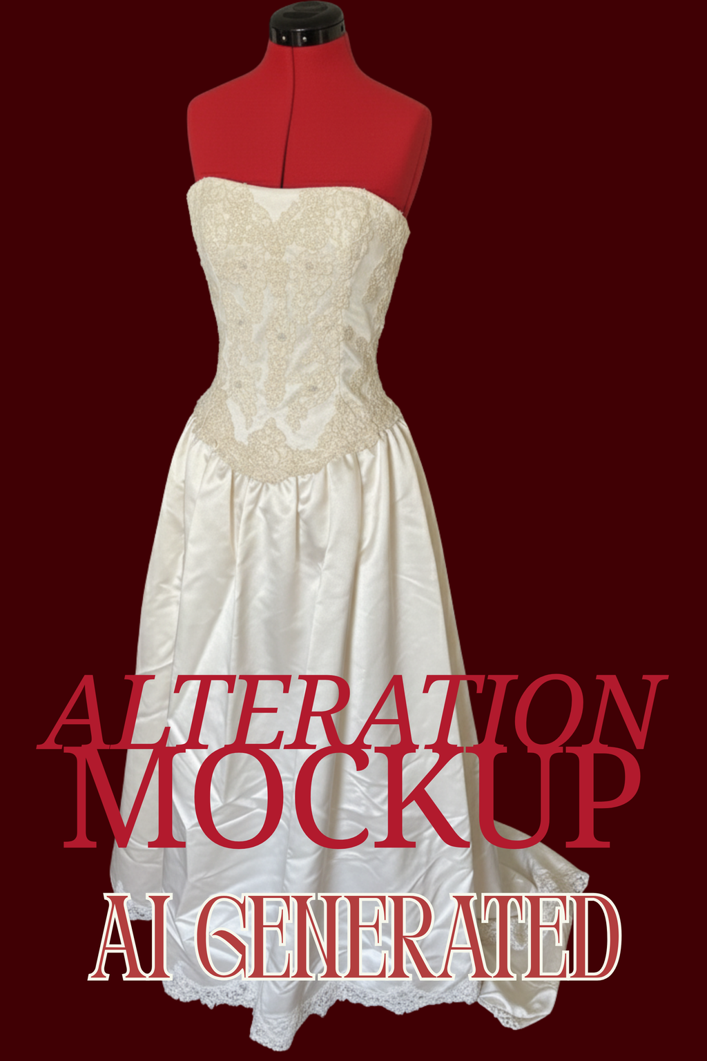 Union Made Vintage Basque Waist Wedding Dress, Cinderella Bridal Gown, Lace and Silk Wedding Dress with long train, Wedding Dress with Bows