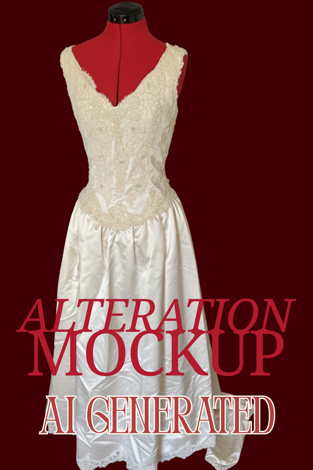 Union Made Vintage Basque Waist Wedding Dress, Cinderella Bridal Gown, Lace and Silk Wedding Dress with long train, Wedding Dress with Bows