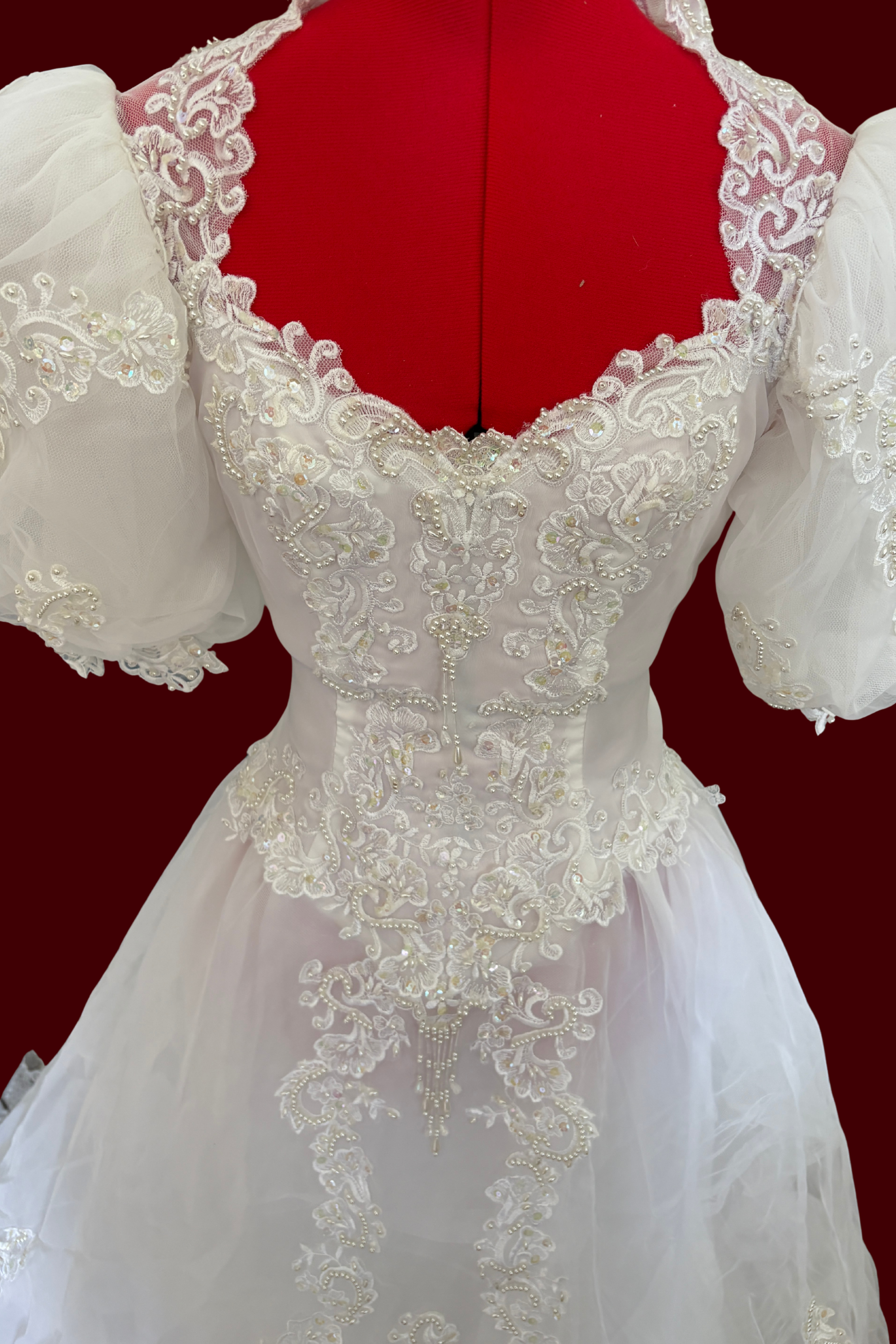 Vintage Cinderella Wedding Dress, Romantic wedding Dress