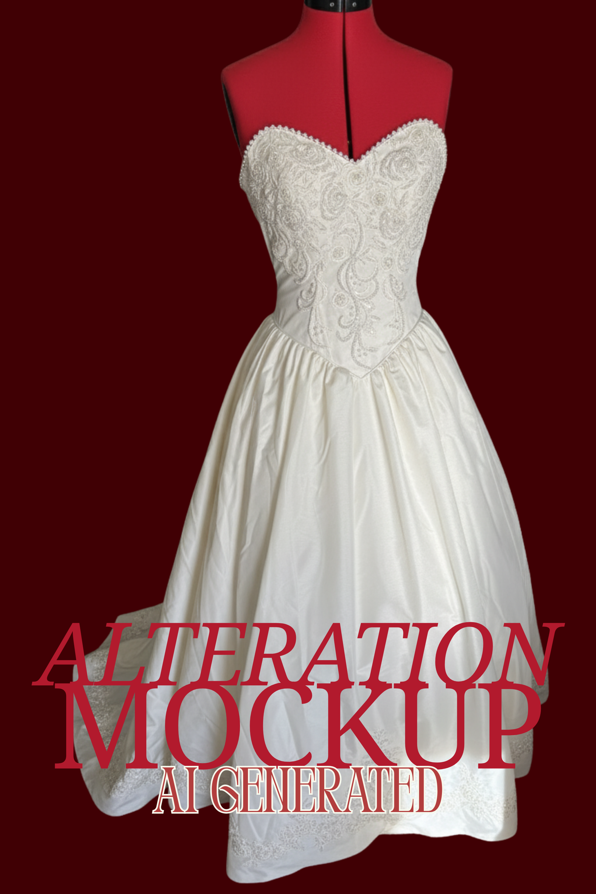 Vintage Basque Waist Long Sleeve Beaded Wedding Dress, Sophisticated Timeless Vintage Wedding Dress